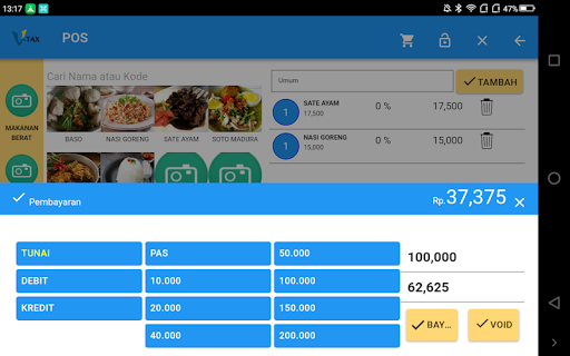 Android application Manggarai Barat POS screenshort