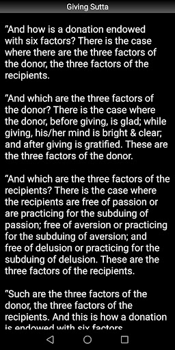 Giving Sutta - Buddhism Screen 3