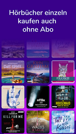 Audioteka Hörbücher App screenshot 5