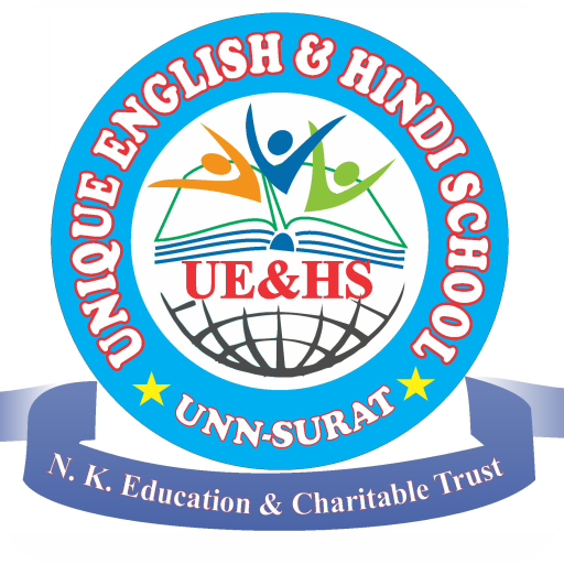 UNIQUE ENGLISH & HINDI SCHOOL logo
