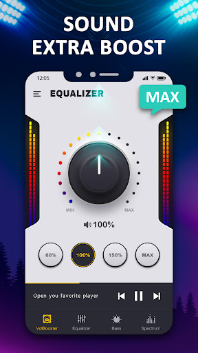 Bass & Vol Boost - Equalizer 4