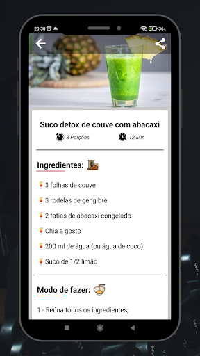 Receitas para emagrecer Screen 3