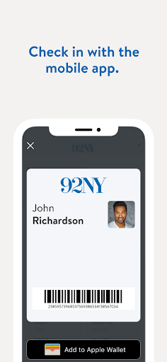 Screenshot of 92NY