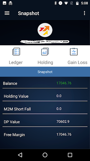 Prudent Broking Client desk Screen 2