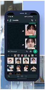 Captura de Pantalla 5 Jungwon Enhypen WASticker android