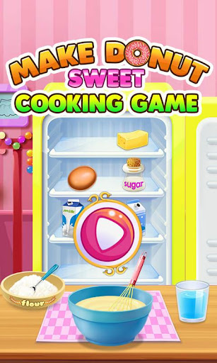 Android application Make Donut Sweet Cooking Game screenshort