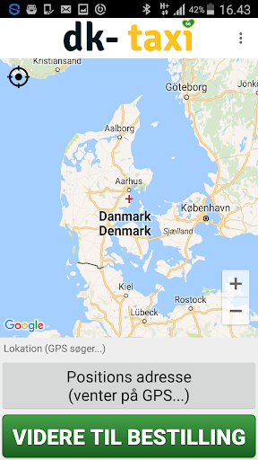 Android application dk-taxi screenshort