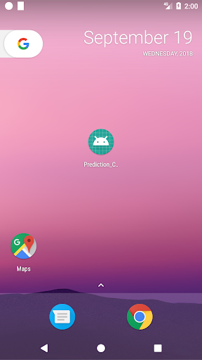 Android application USA Baseball Prediction screenshort