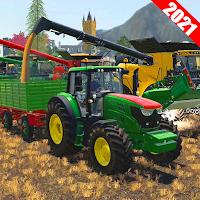 Real Трактор Грузовой Транспорт 21:3d игры Farming