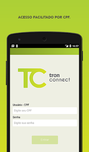 Tron Connect Screen 2