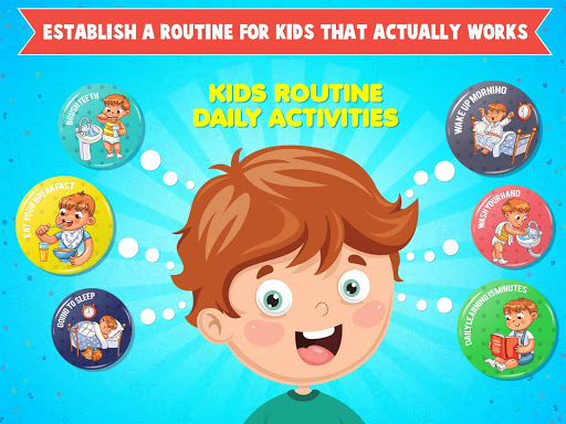 Kids Routine Daily Activities - Day & Night Chores  screenshots 1