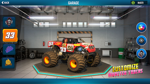 Monster Truck Race Car APK v1.91  MOD Unlimited Money Gallery 7