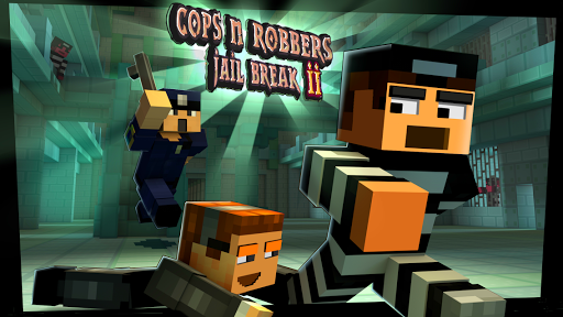 Cops N Robbers: 3D Pixel Prison Games 2 screenshots 1