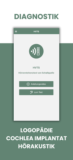 Android application HVTS – Hörverstehenstest screenshort