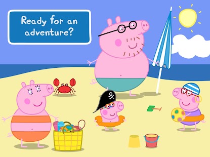 Peppa Pig: Captura de tela de aventuras de férias