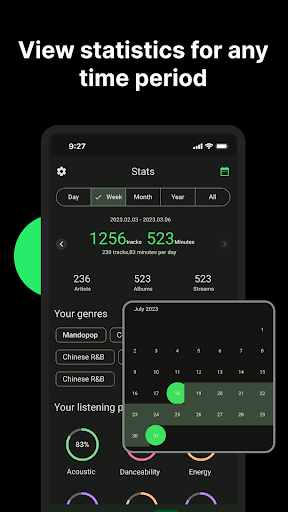 gc stats for spotify Screen 2