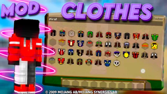 Clothes Mods for Minecraft