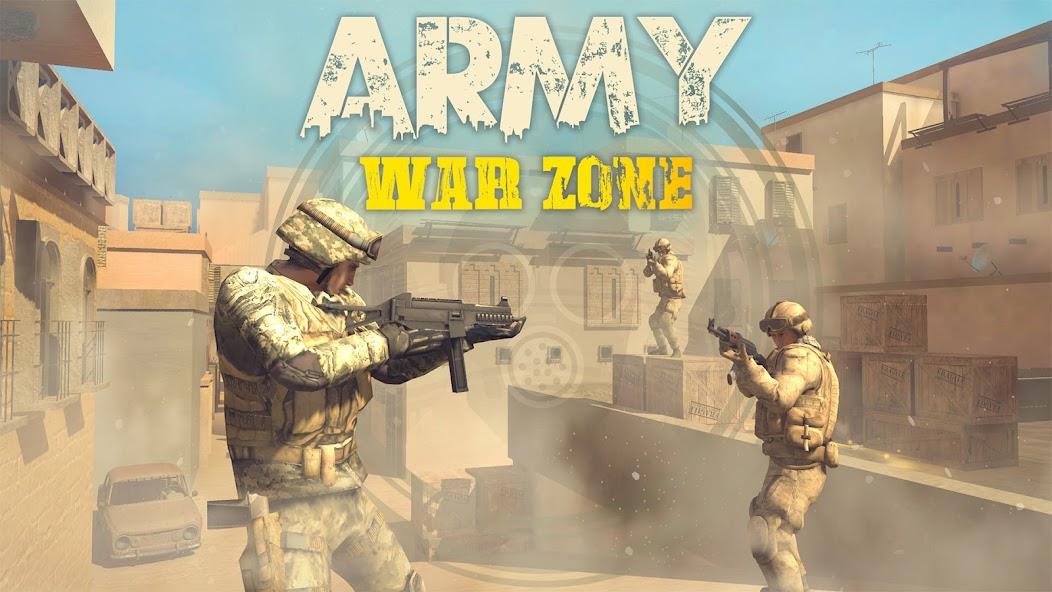 Army War Zone Shooting Sim banner