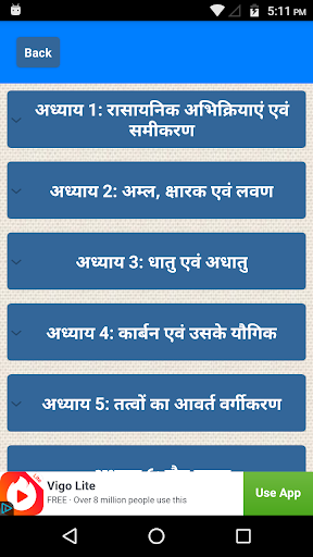 Android application NCERT Class 10th Science Slout screenshort