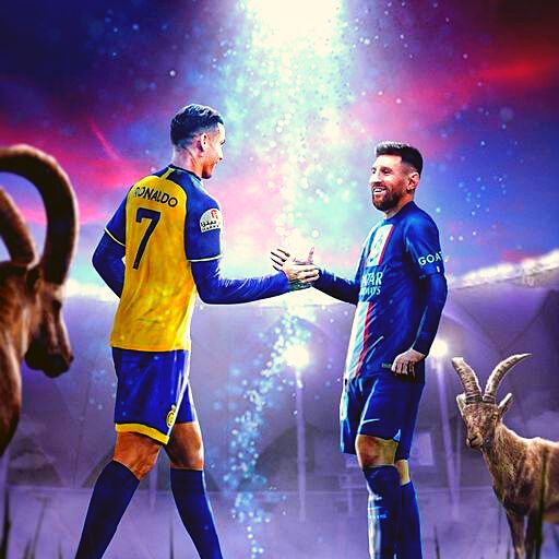 messi and ronaldo wallpaper