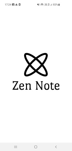 Android application Zen Note screenshort