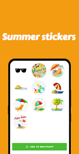 summer stickers app