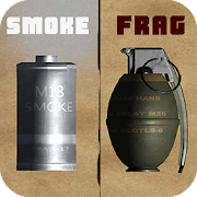 Smoke Grenade & Fragmentation Grenade in 3D