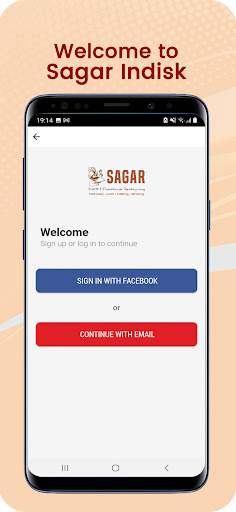 Android application Sagar Restaurang & Kolgrill screenshort