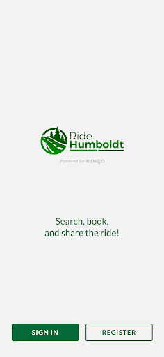 Android application Ride Humboldt screenshort