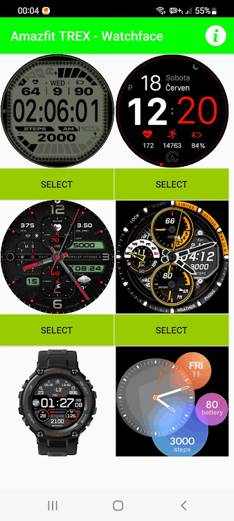Amazfit Trex - Watch Faces - 1.0.1 - (Android)