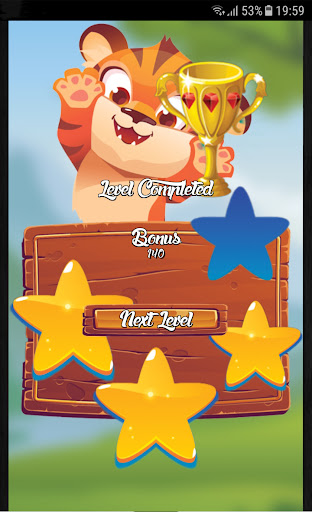 Android application Tiger chutch bubbles screenshort