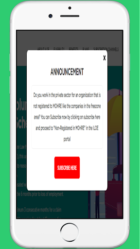 ILO Dubei Insurance Screen 2