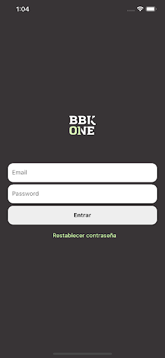 Android application BBK CLIENT screenshort