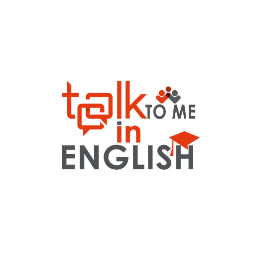 Talk To Me In English logo