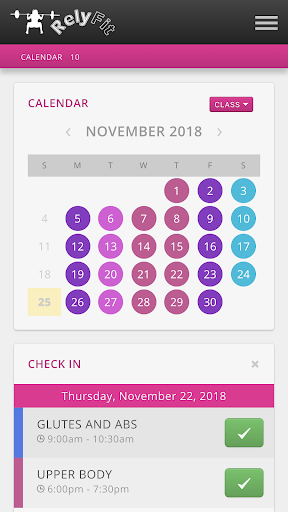 RelyFit Screen 3