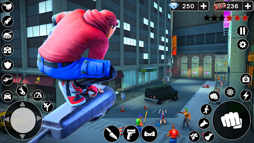 Android application Spider Fighter Man Hero screenshort