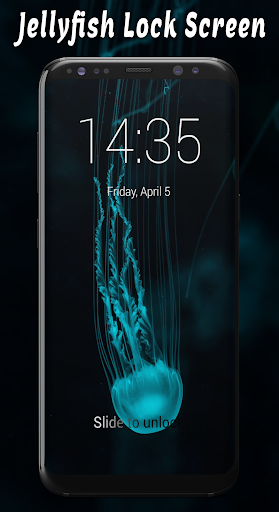 Android application Jellyfish Passcode Lock Screen screenshort