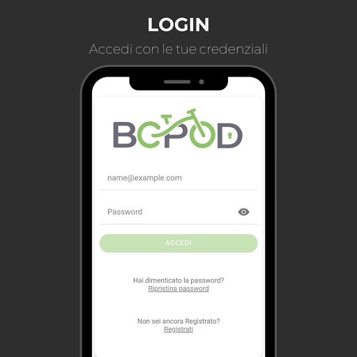 Android application BCPOD screenshort