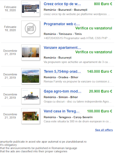 Ziarul Anunțurilor Screen 2