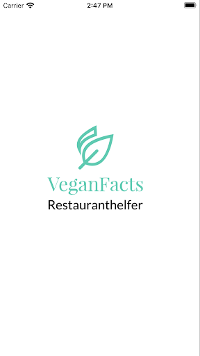 Android application Vegan Restaurant Guide screenshort
