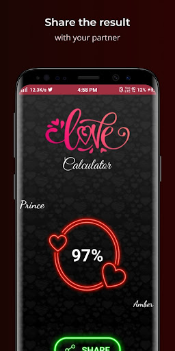 Real Love Test Calculator