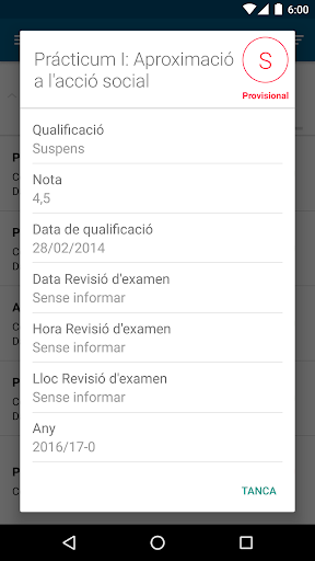 Academic Mobile IQS Screen 3