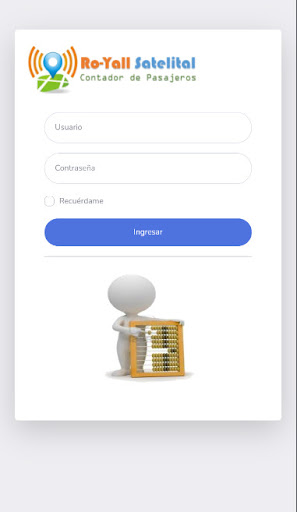 Android application Contador RA screenshort
