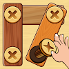 Screw Nuts & Bolts: Wood Solve icon