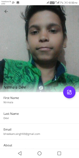 vidMeet : Calling or Meeting Screen 3