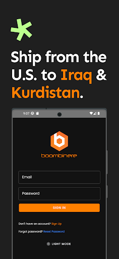 Android application Boombinere screenshort