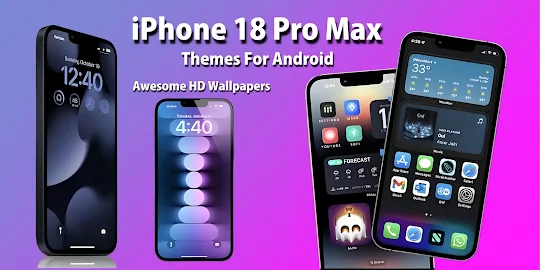 iPhone 18 Pro Max launcher iOS