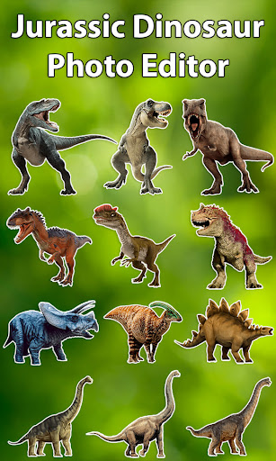 Android application Jurassic Dinosaur Photo Editor screenshort