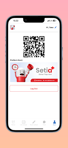 Android application Setia screenshort