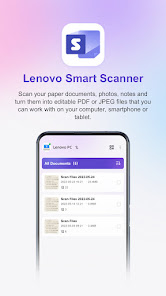 Captura de Pantalla 1 Lenovo Smart Scanner android